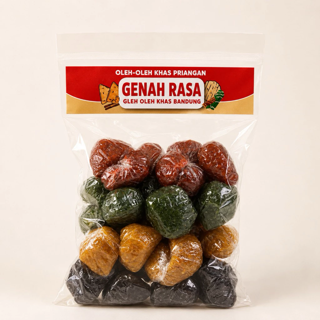 Dodol Garut Buah Mix 500 g & 1 kg — foto detail 3 dari 4