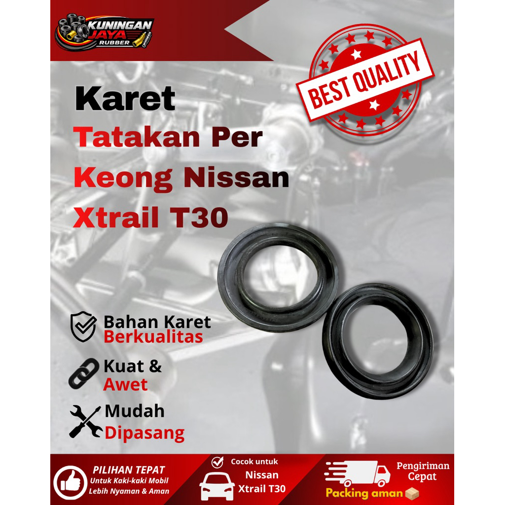 Karet Tatakan Per Keong Nissan Xtrail T30