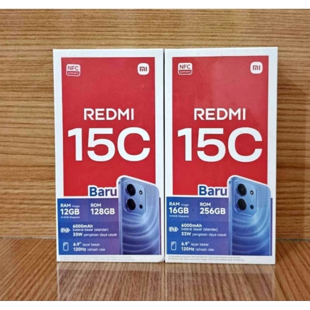 Xiaomi Redmi 15C 4/128 GB Garansi Resmi