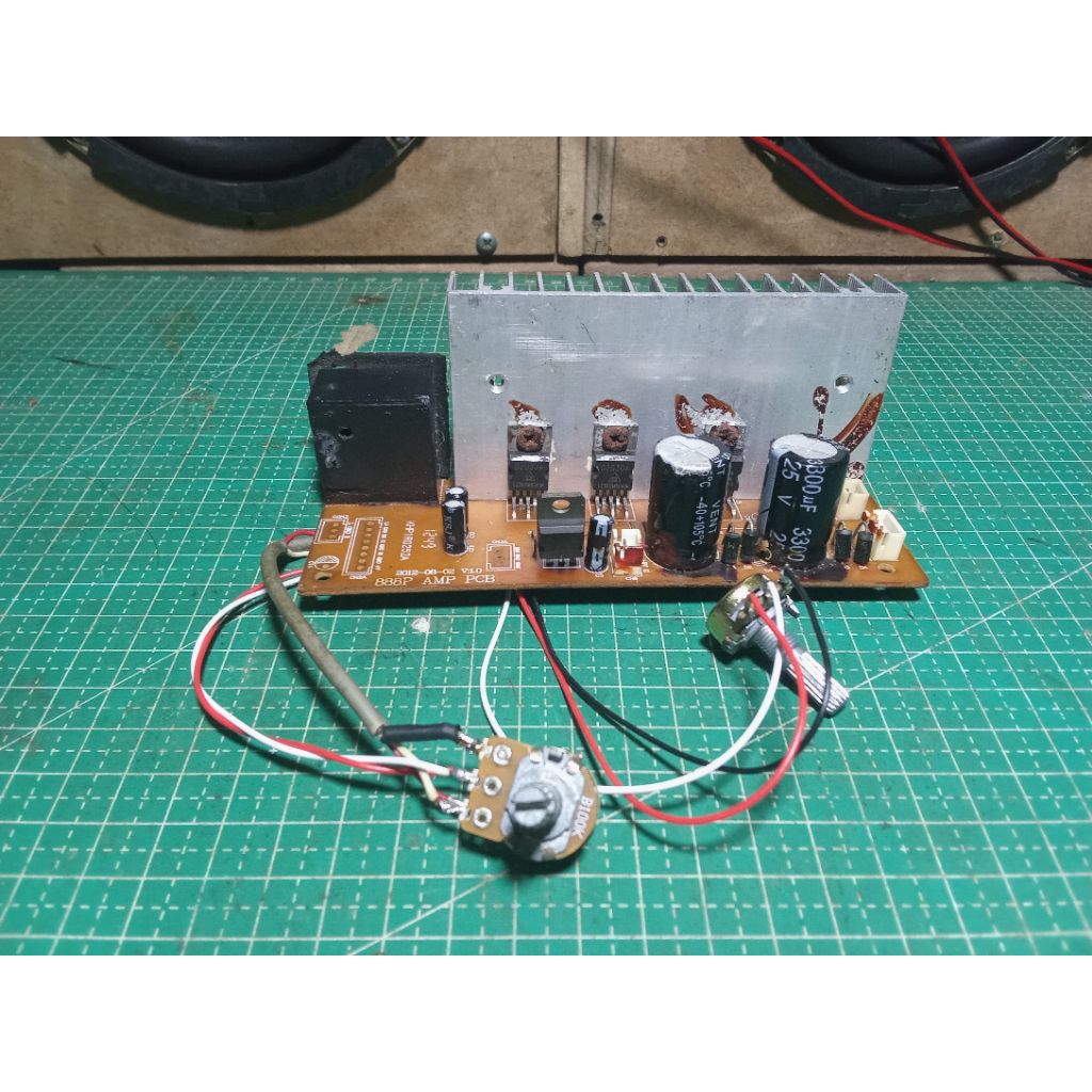 Power Ampli Subwoofer 2.1 GMC 888P
