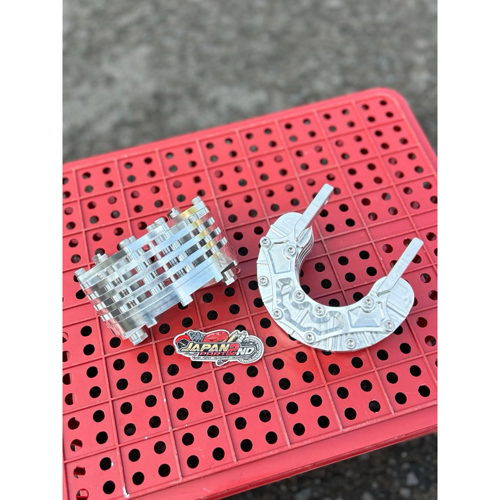 oil cooler cnc billet t6 model xr400 oil cooler cnc xr400 pnp cb gl mp tiger oil cooler cnc Aks Jogj