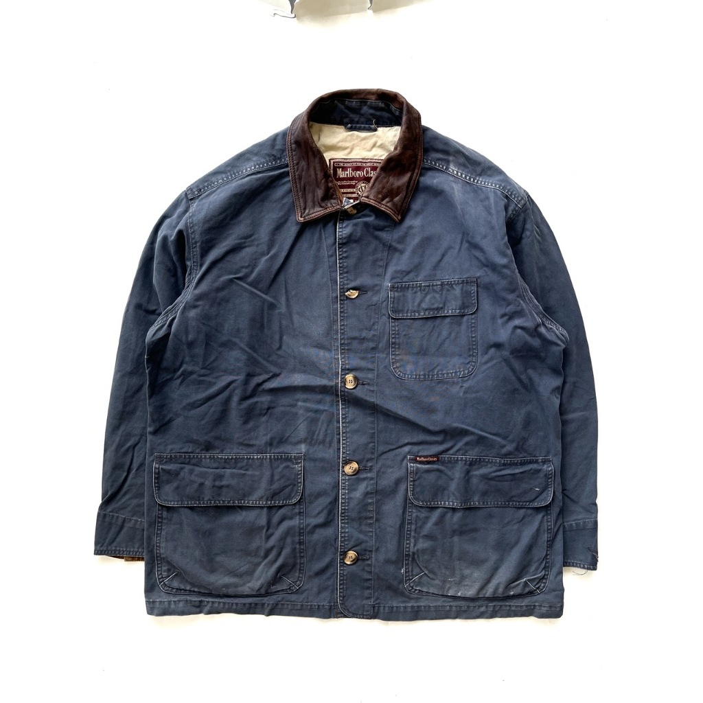 Marlboro Chore Jacket Kerah kulit jarangg modelnya (JC-6841) XL fit XXL 77x70