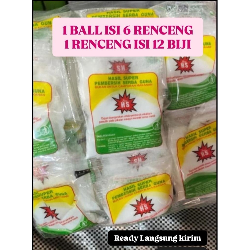 Citrun/Sitrun HS - 1 BALL  pembersih serbaguna/keramik/pakaian HS