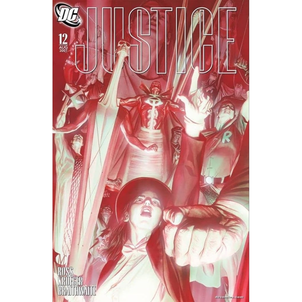 Komik DC JLA Justice #12, Alex Ross