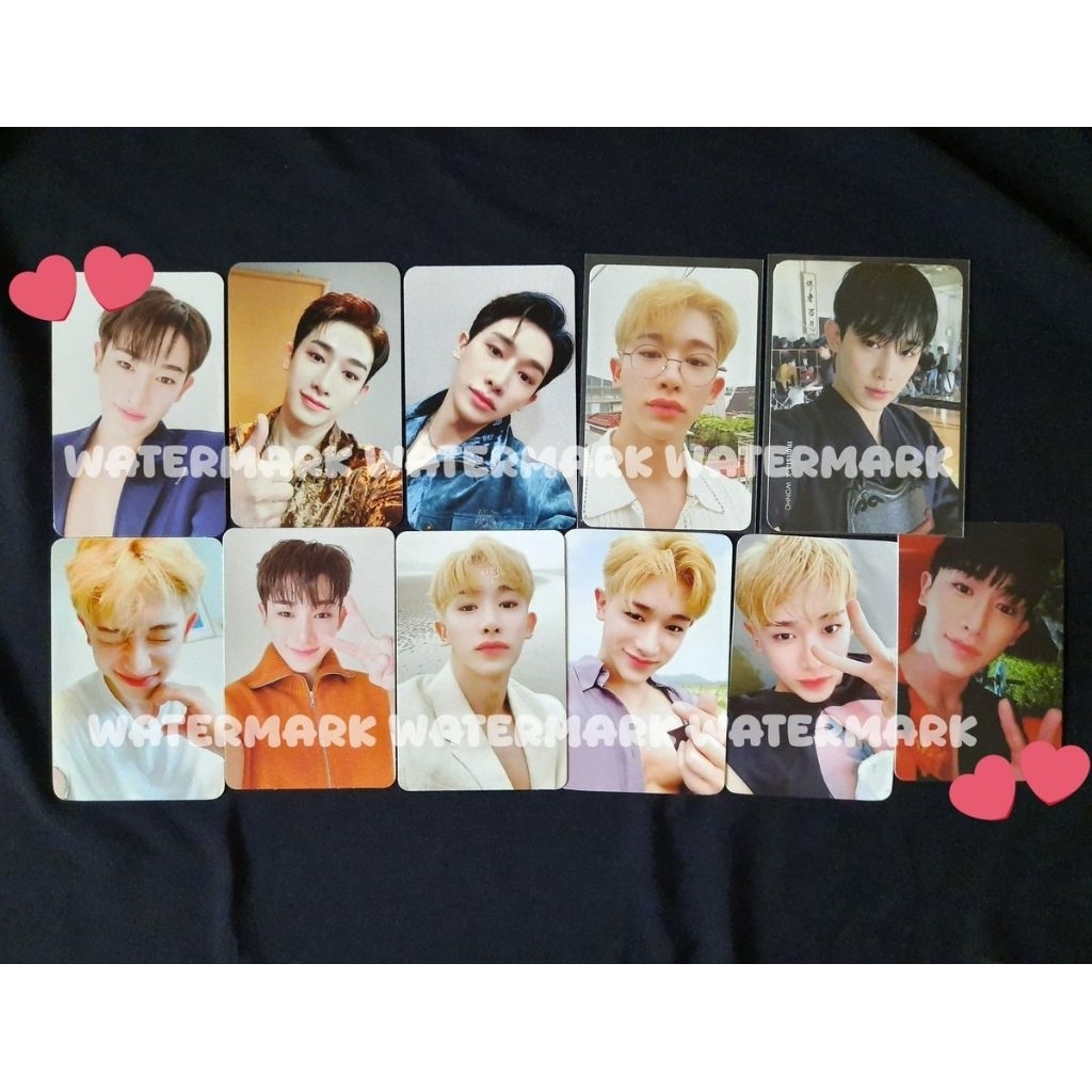 TAKE ALL Photocard Wonho Album Kendo Broadcast Streaming