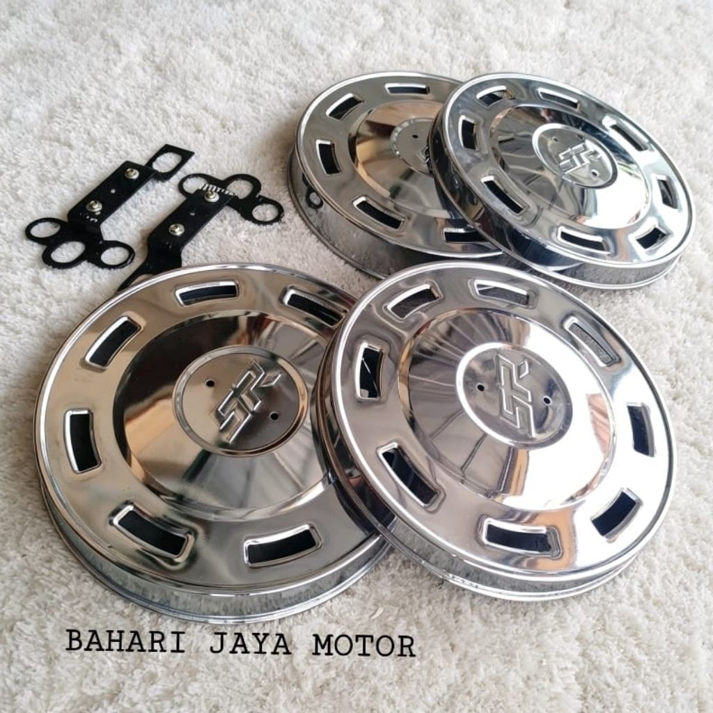 Wheeldop truck ring 16 Dyna,Canter,Dutro,Elf,Ragasa asli SR paket depan+belakang