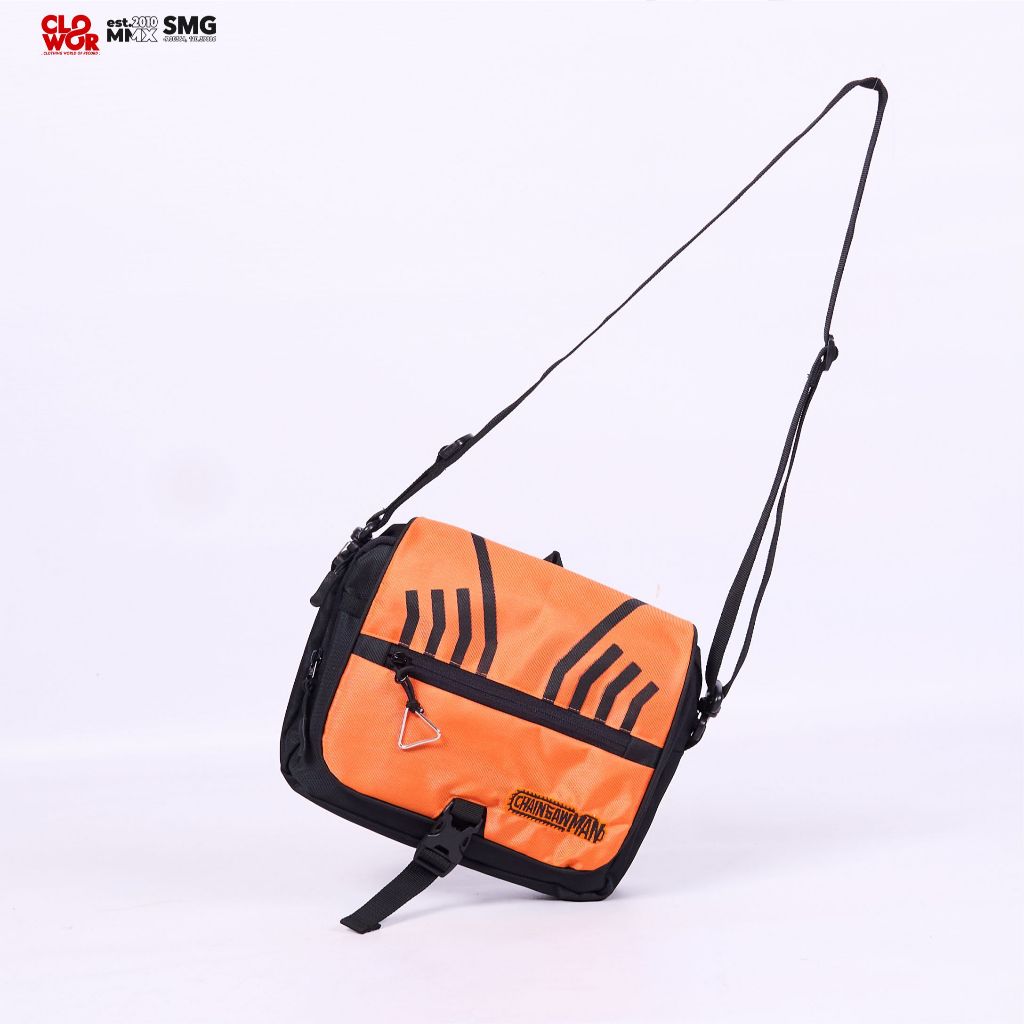 CLOWOR Chainsaw Man Chainsawman Slingbag Tas Selempang Anime