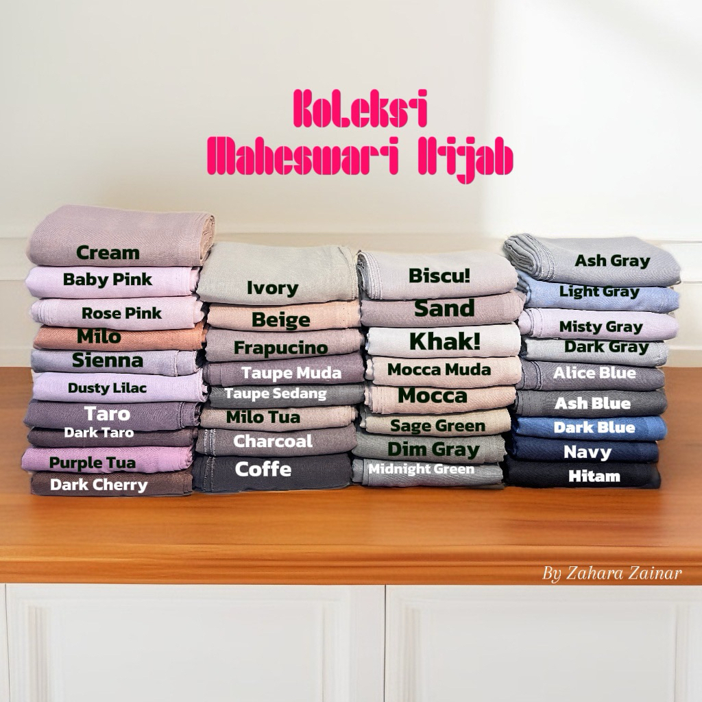 HIJAB PARIS JADUL SEGIEMPAT BY MAHESWARI HIJAB