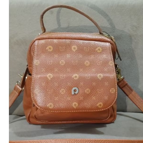 TAS SELEMPANG PAPILLON SEKEN WARNA KUNING MULUS
