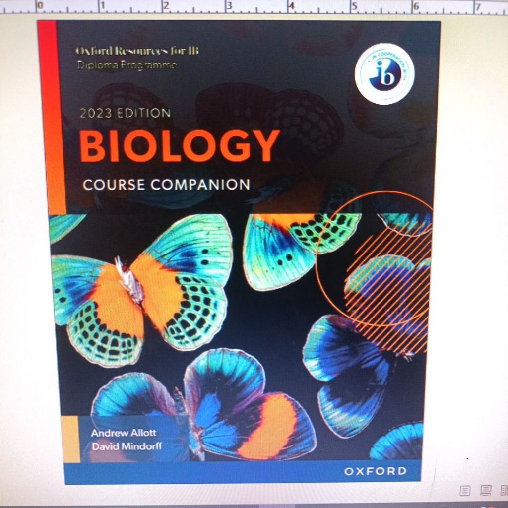 BUKU OXFORD RESOURCES FOR IB BIOLOGY COURSE COMPANION