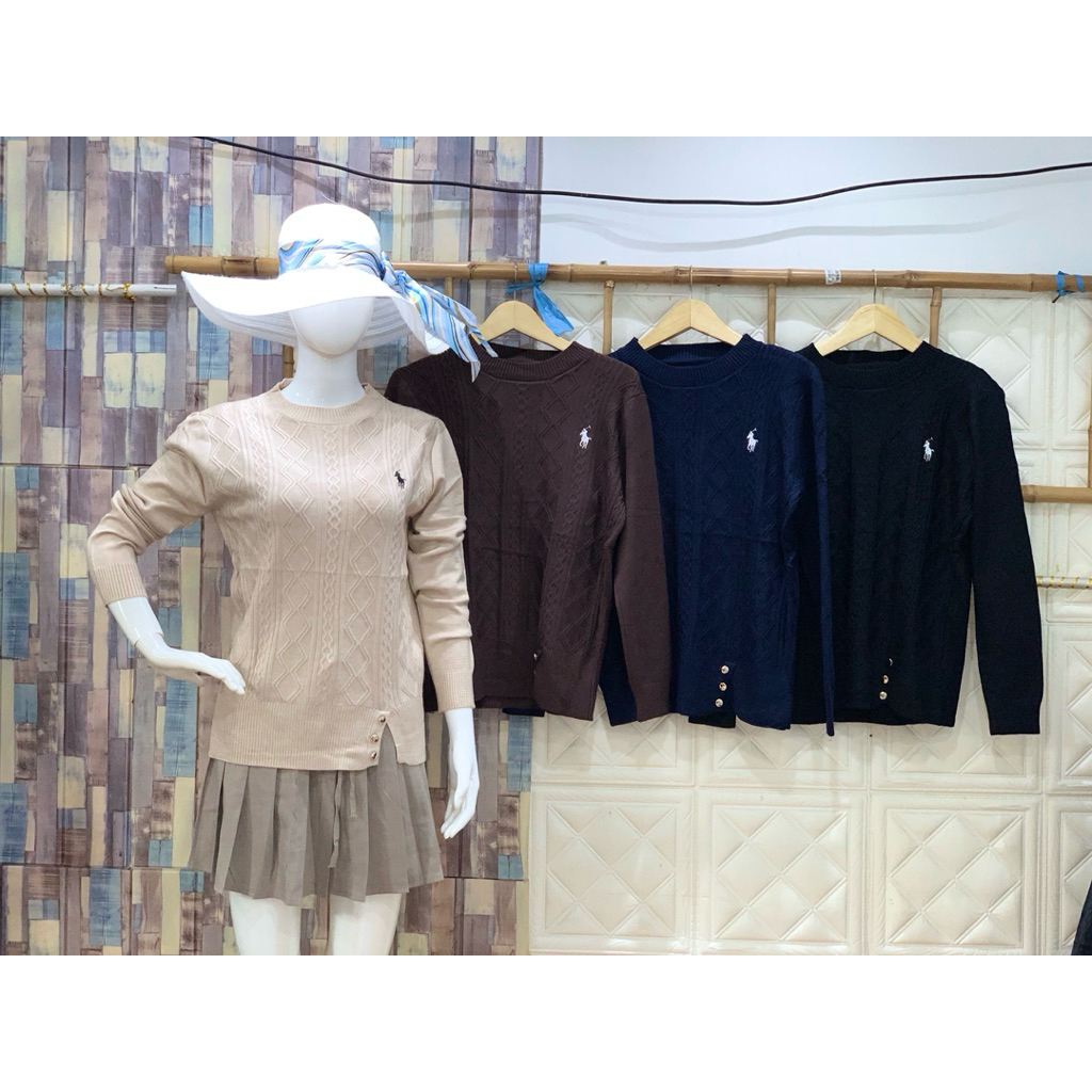 ATASAN RAJUT POLO//ATASAN RAJUT // RAJUT POLO