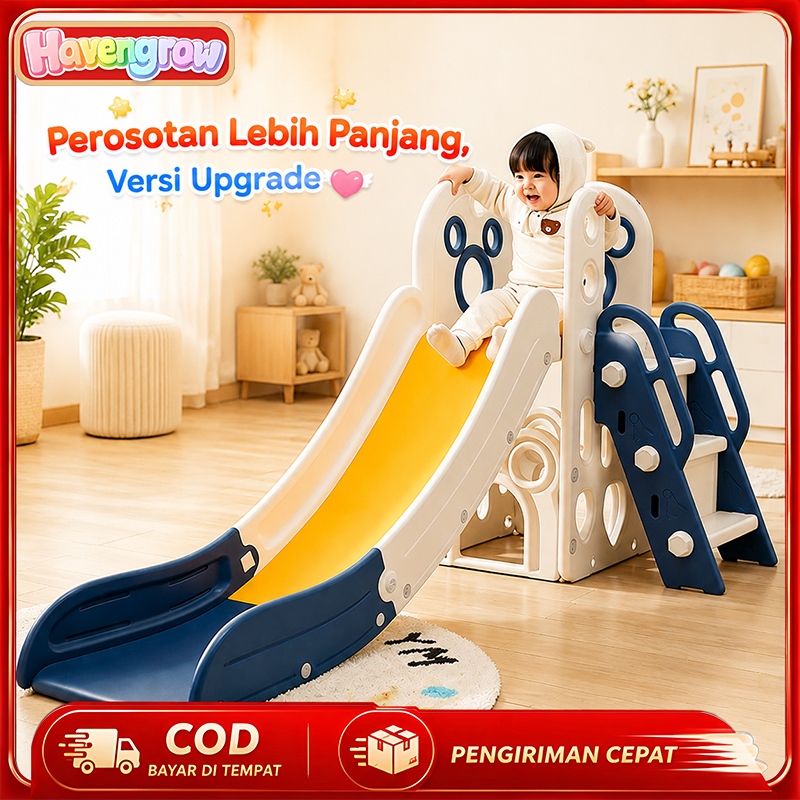 Mainan Perosotan Anak Ayunan MOLION Biru L - Stabilitas Tinggi, Anti-Slip, Mudah Dipindahkan