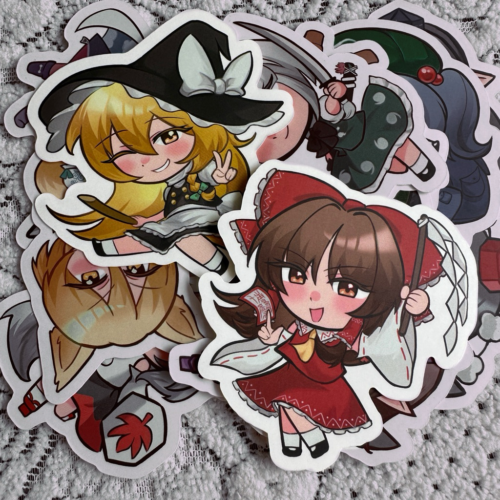 Stiker Touhou Project