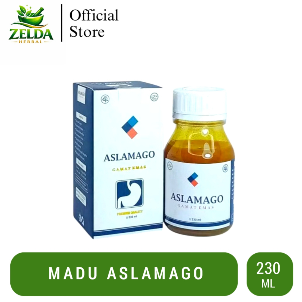 Aslamago Gamat Emas | Membantu Mengatasi Permasalahan Percernaan | Madu Aslamago