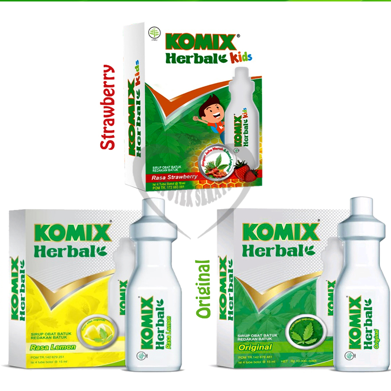 Komix Herbal Botol Dewasa & Anak