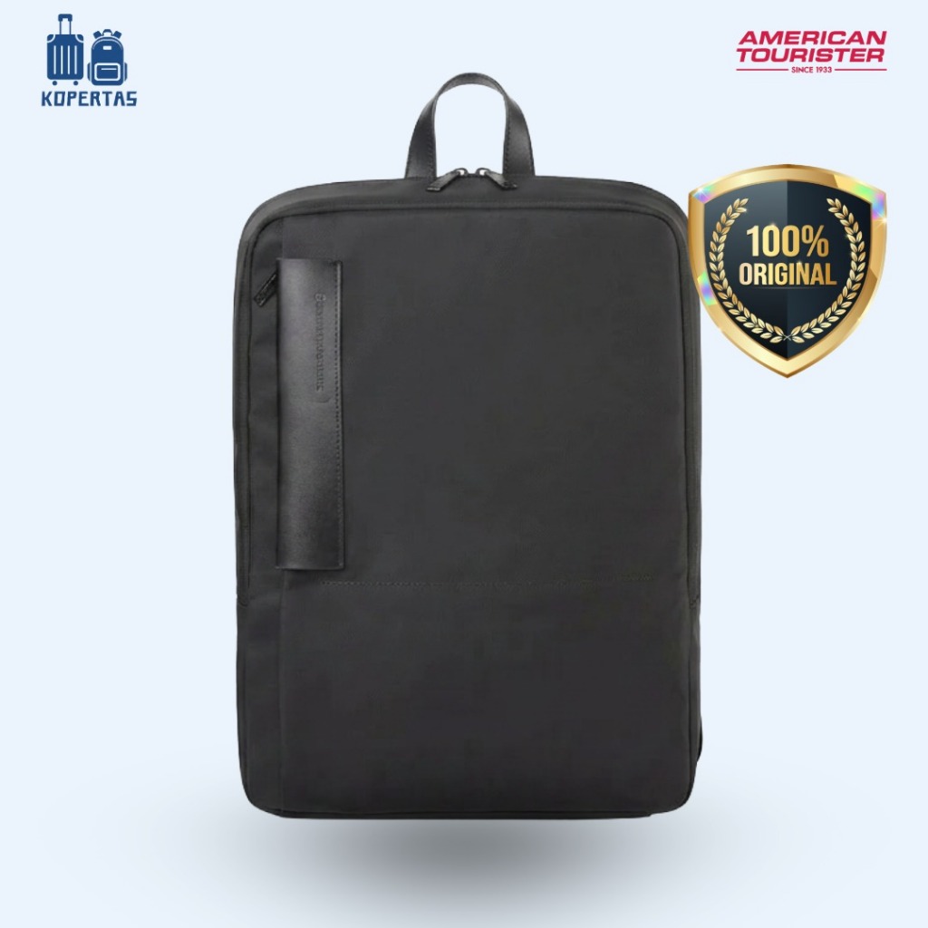 Samsonite Charde Tas Ransel Hitam - Pria Wanita