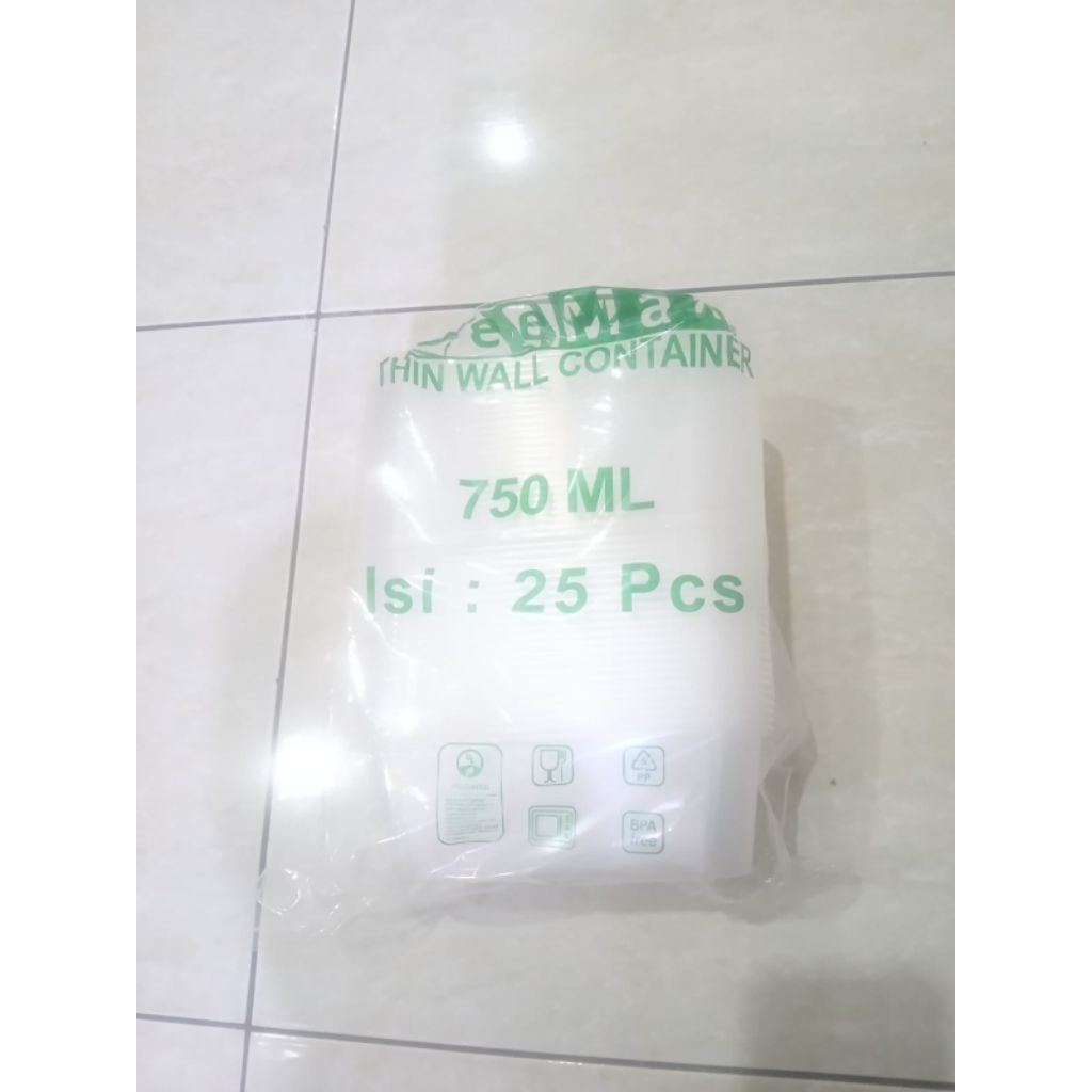 Dm kotak makanan 750ml