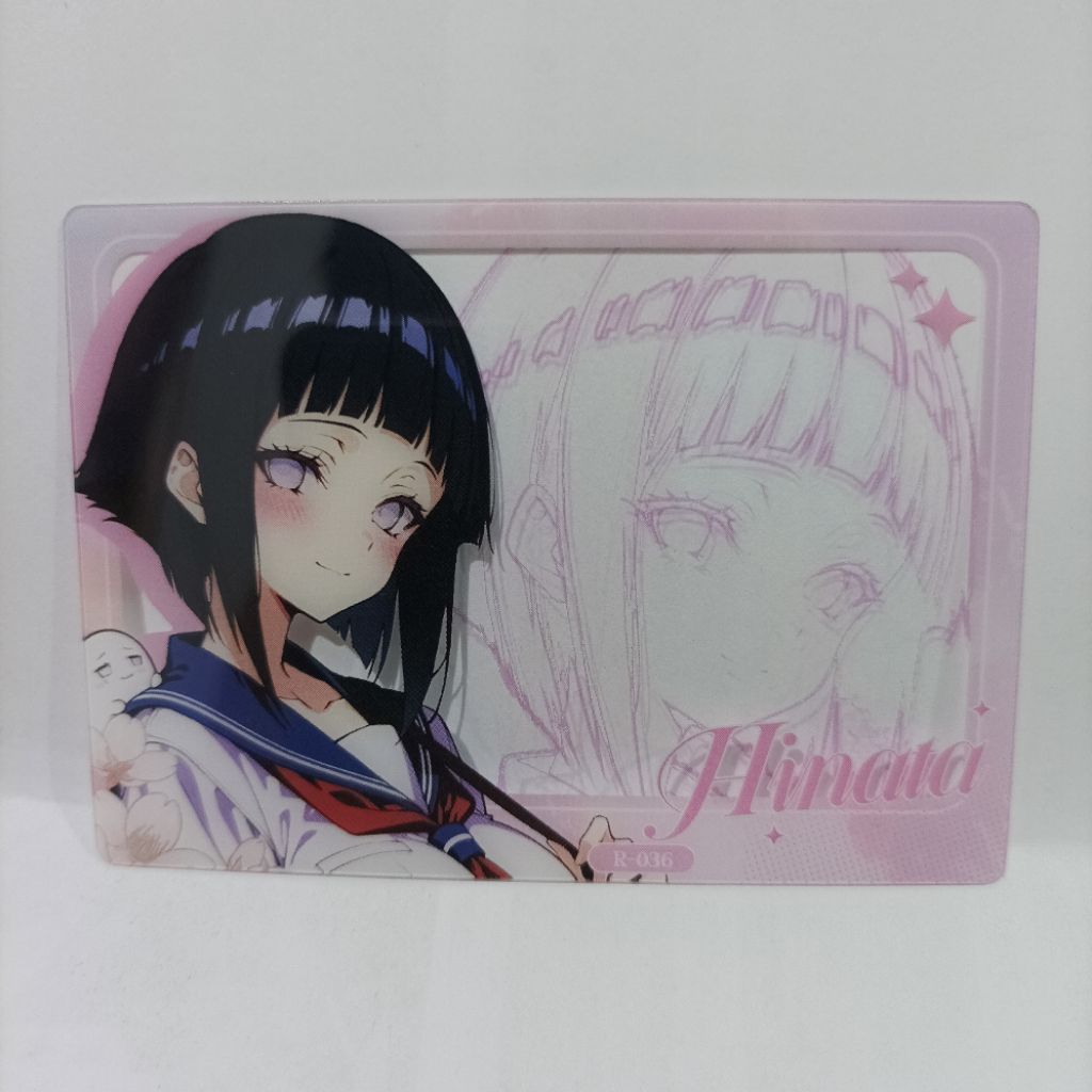 Goddess story trading card hinata hyuga (naruto) R 036 acetate card