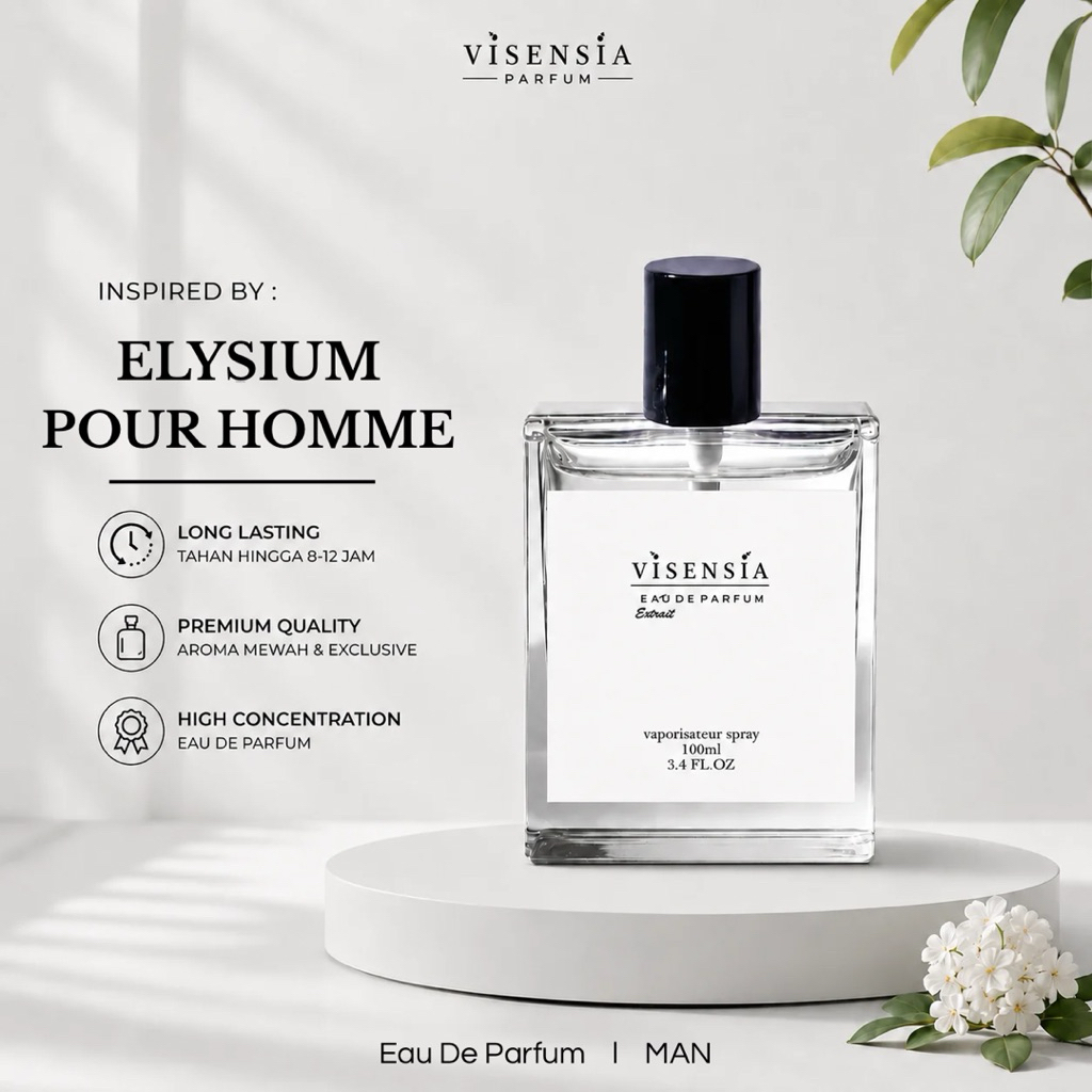 Visensia V170 > Elysium - Parfum Pria Citrus Aromatic Premium & Memikat | Extrait de Parfum