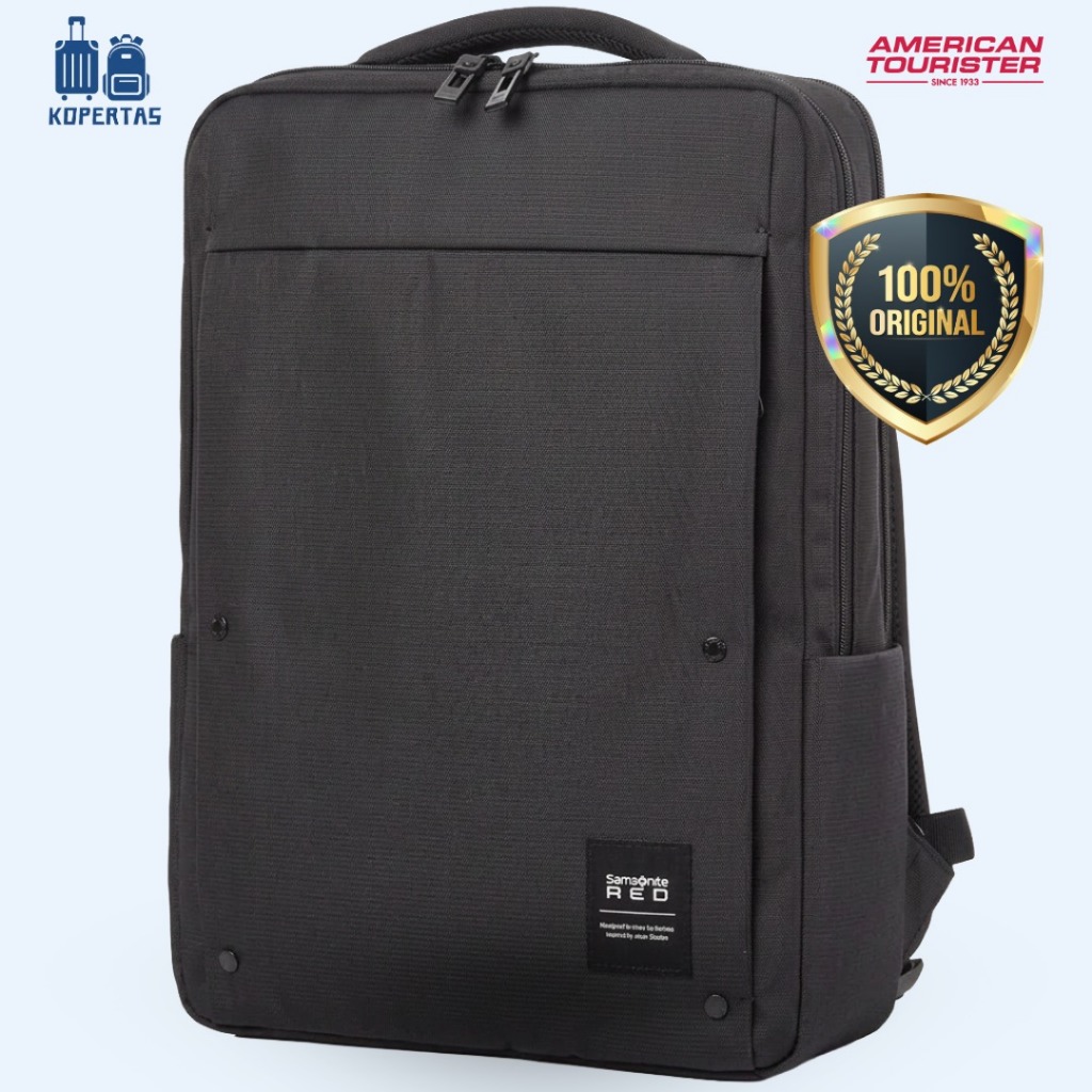 Samsonite Red Plantpack Tas Ransel Hitam - Pria Wanita
