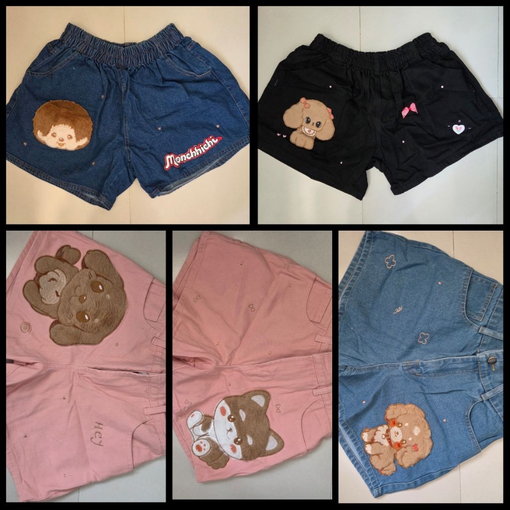 [DETAIL DI DESKRIPSI] ORI+No Second Celana Pendek Jeans Dewasa/Anak Wanita Bahan Premium