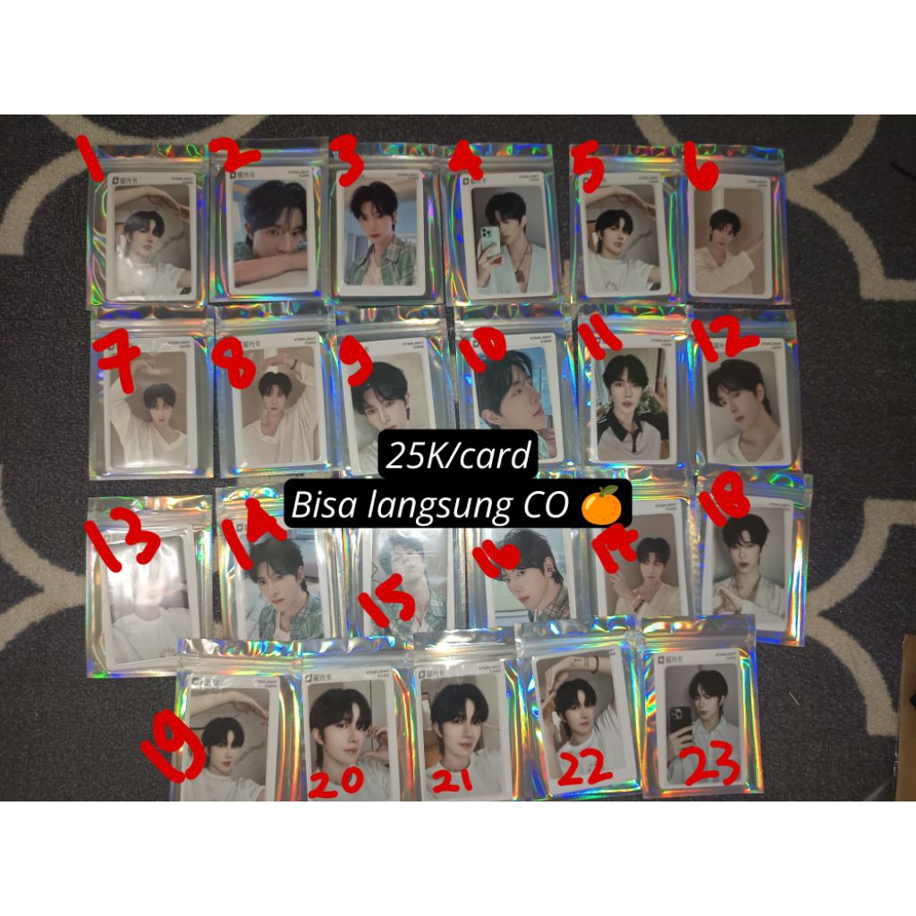 [BACA DESK] Starlight Card XingQiu