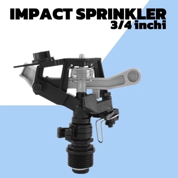 IMPACT SPRINKLER 3/4 KINCIR AIR MODEL TEMBAK ALAT SIRAM TANAMAN OTOMATIS