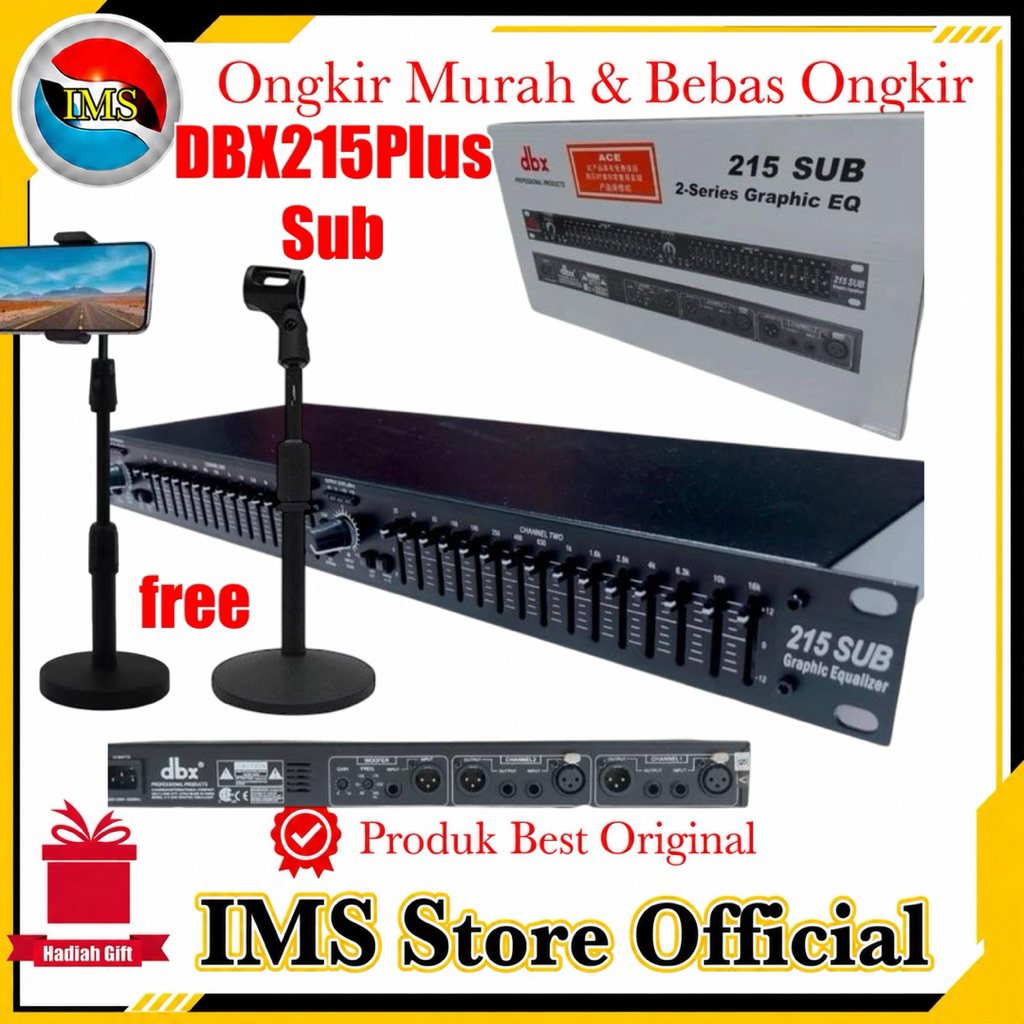 Equaliser Dbx215Plus Sub Graphic Ea New original impor