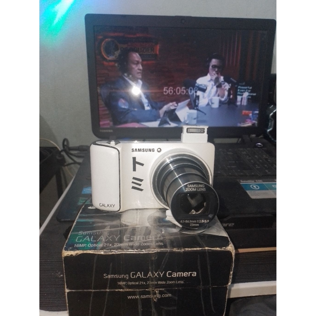 Samsung Galaxy GC 100 Kamera Digital Pocket Android System Layar Sentuh