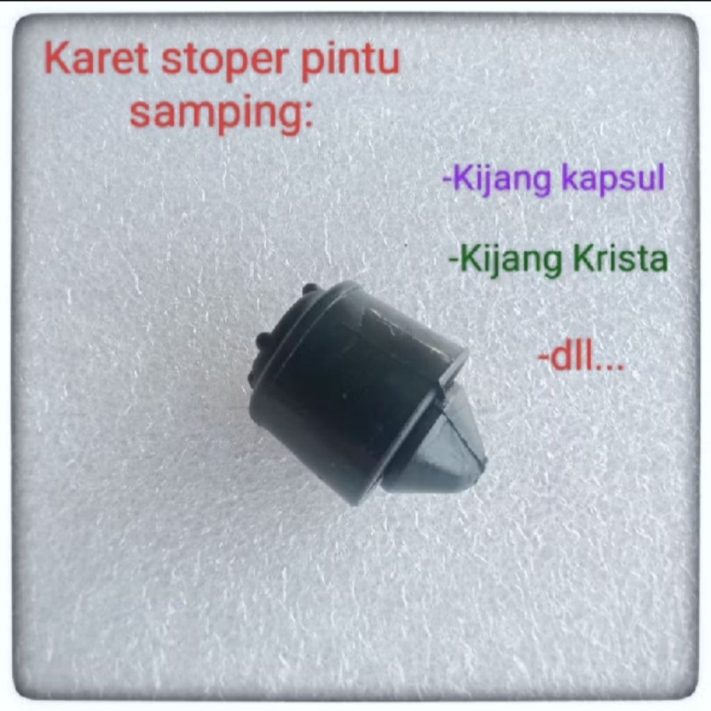 Karet Stoper Pintu Samping Kijang Kapsul Karet Stoper Pintu Bagasi Kijang Krista Karet Tahanan Pintu