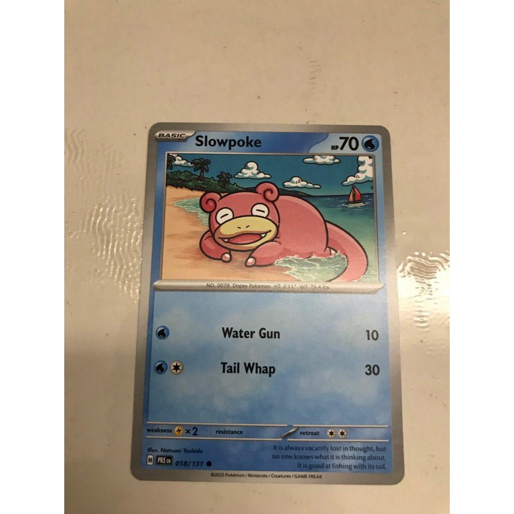 kartu pokemon slowpoke