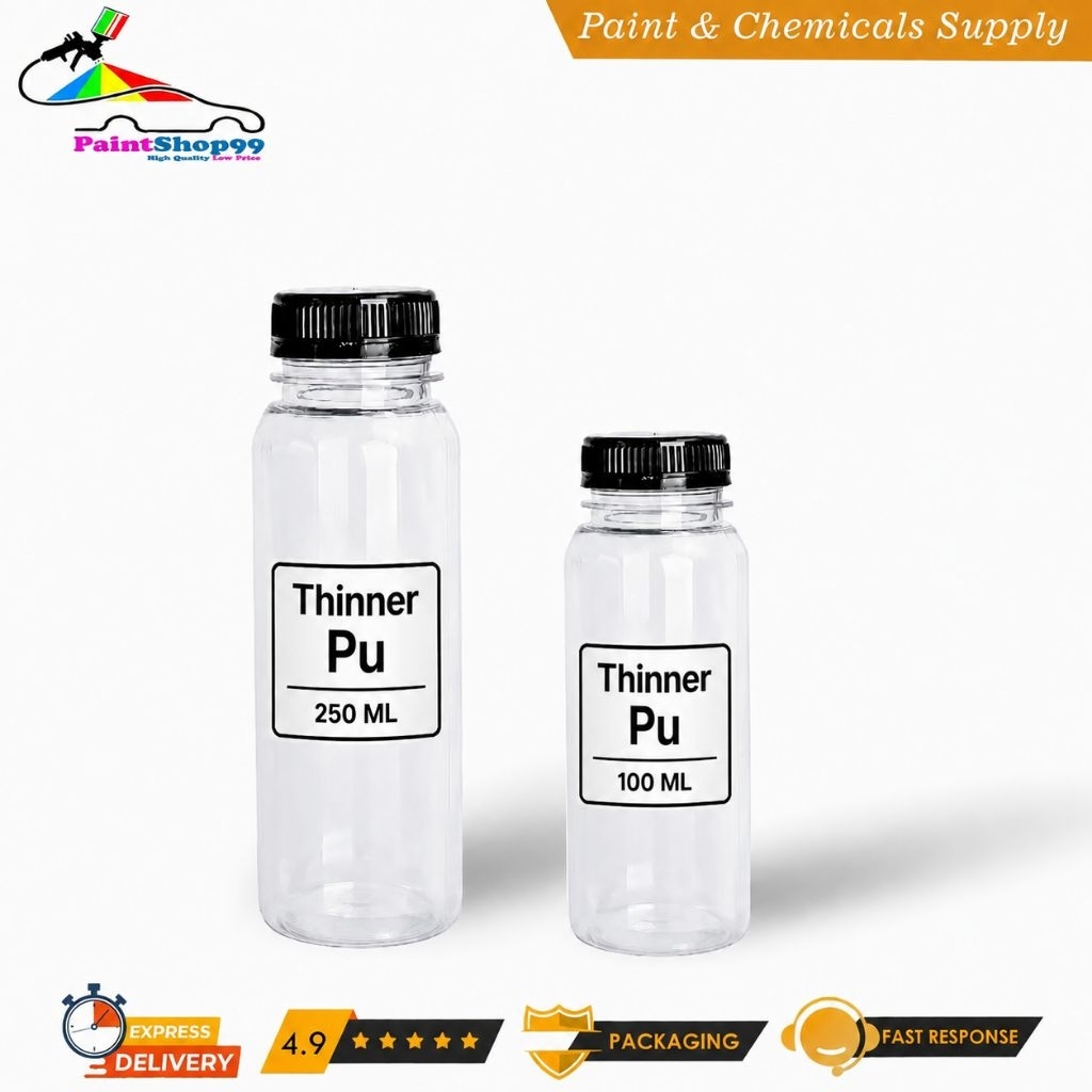 Thinner Pu Eceran Ukuran 100Ml - 500Ml