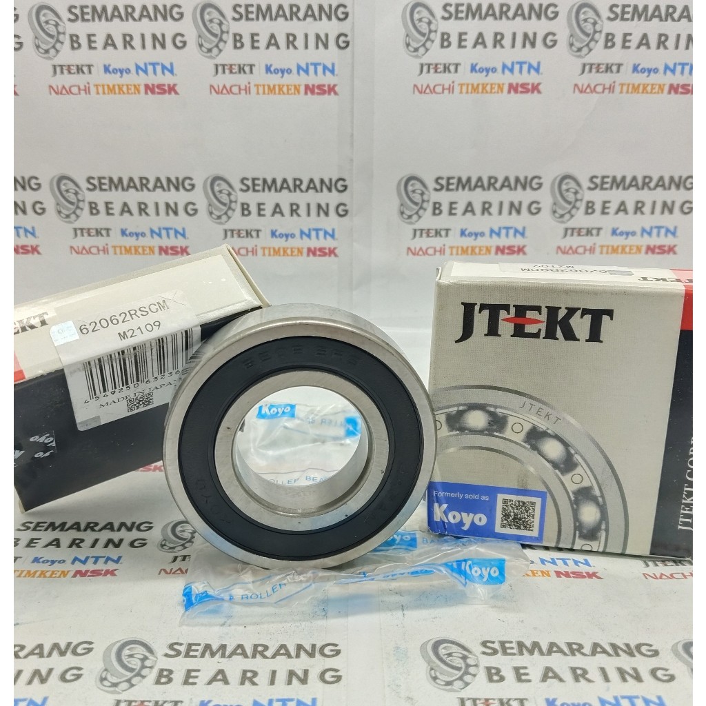 BEARING 6206 2RS KOYO JAPAN LAHER 30x62x16mm