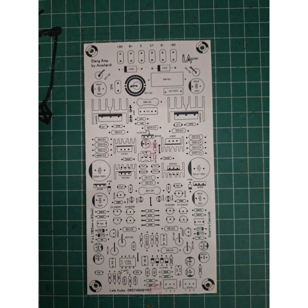 PCB elang amplifier
