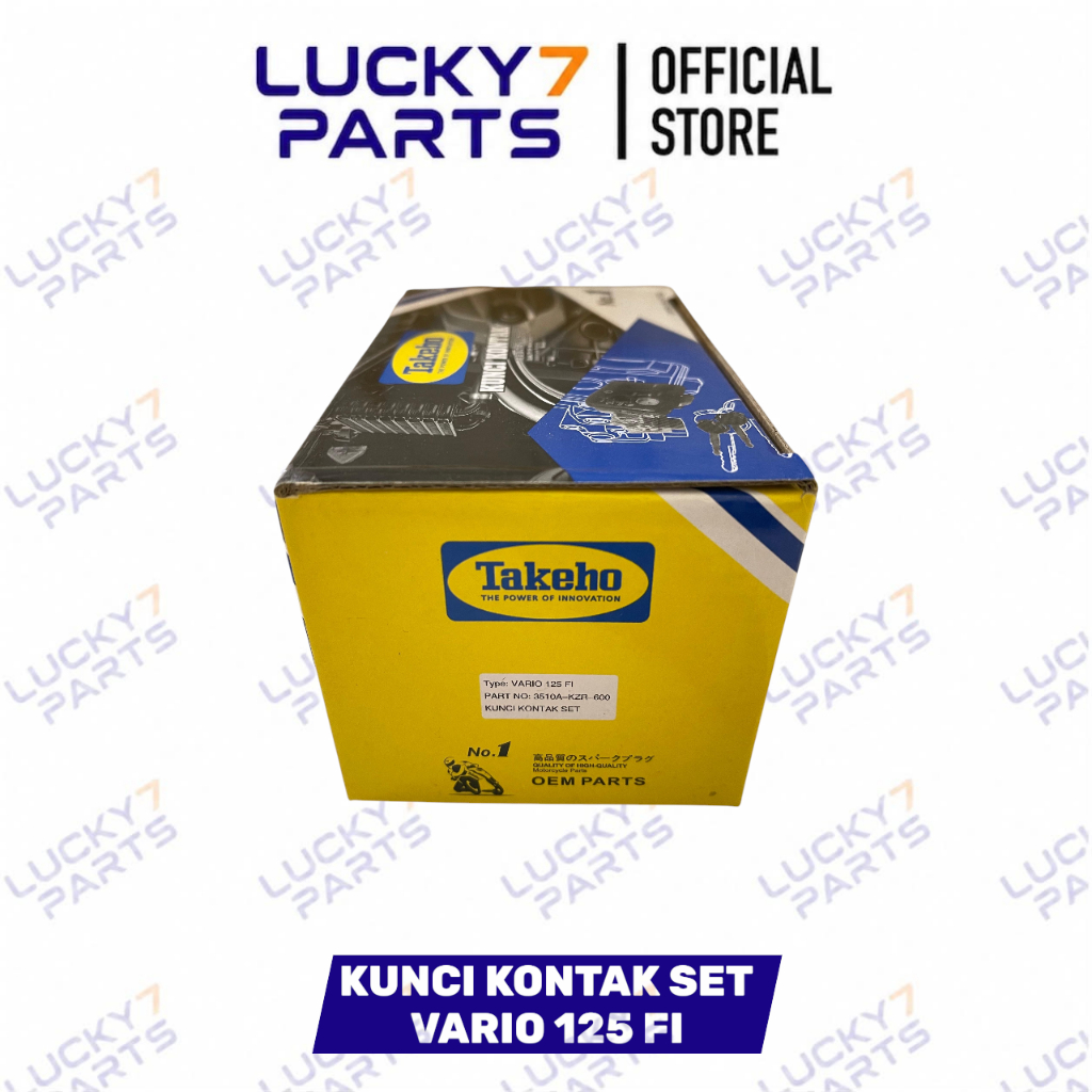 KUNCI KONTAK SET MOTOR VARIO 125 ISS 3501A-KZR-B11 (TAKEHO)