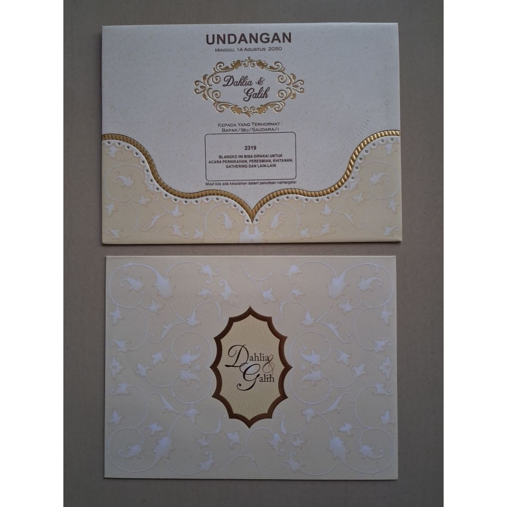 BLANKO ERBA 2319 KOSONGAN ECER & GROSIR TANPA PLASTIK OPP PENGGANTI 88134