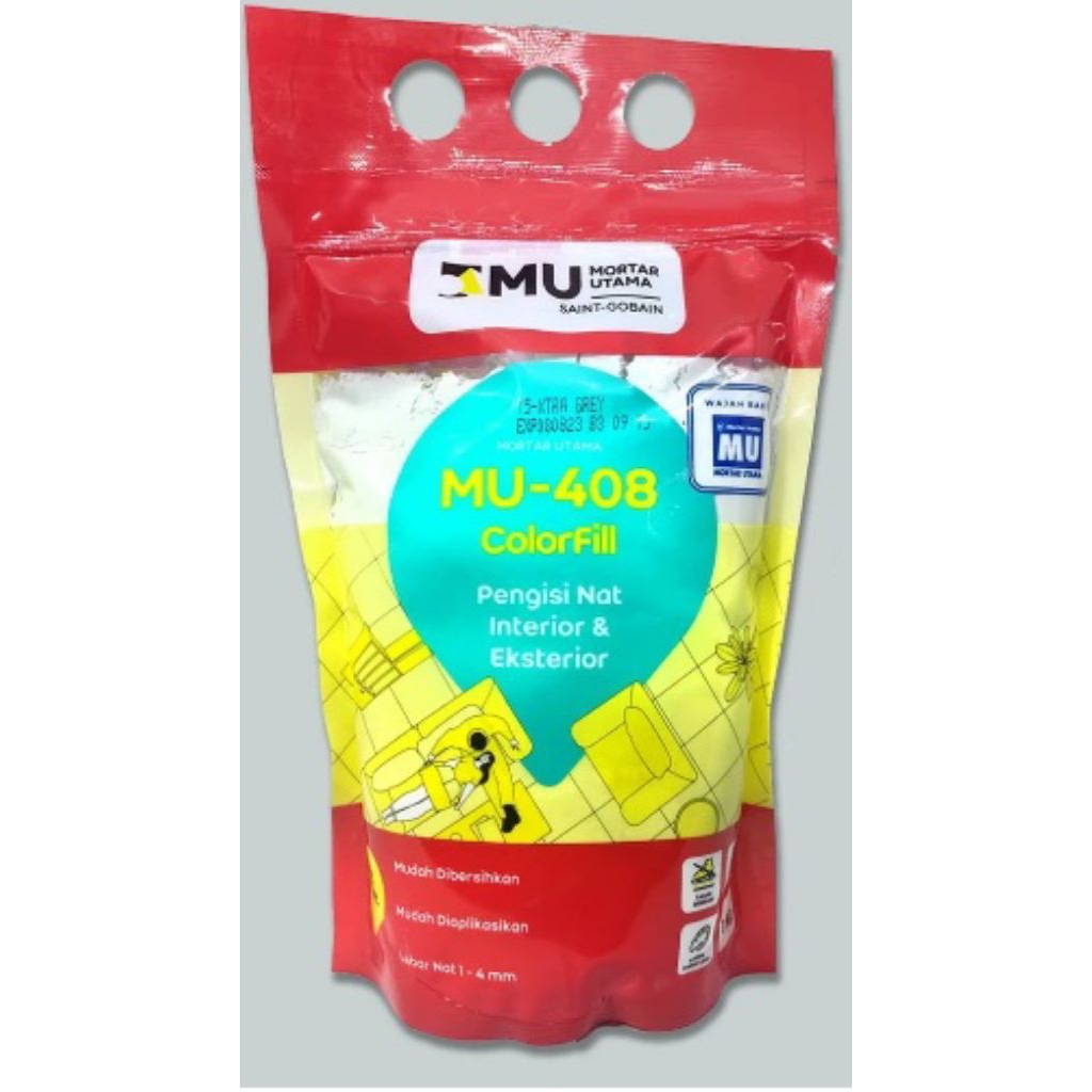Semen nat keramik (xtra grey) MU-408 1kg MU 408