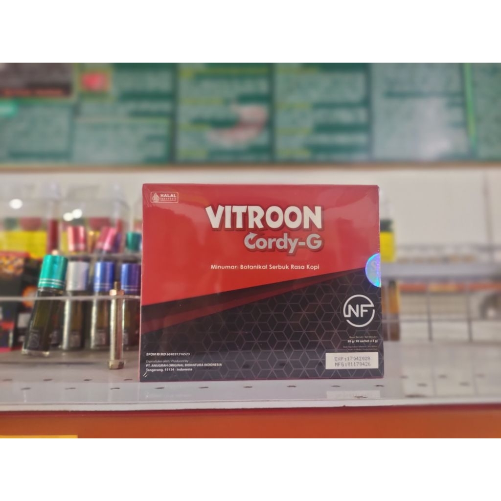 Vitroon Cordy-G isi 10 Pcs  Suplemen Stamina