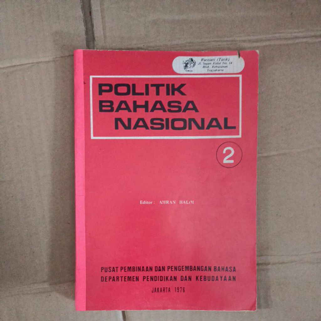 POLITIK BAHASA NASIONAL 2