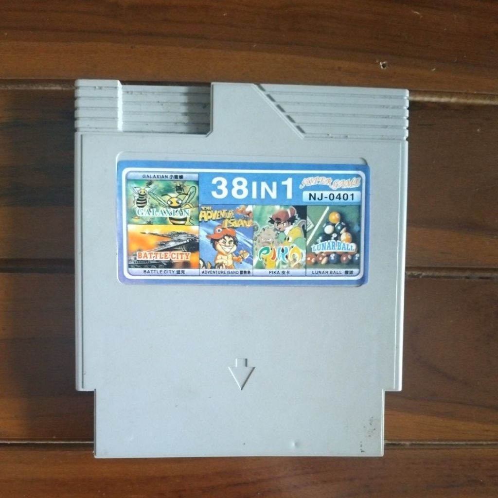 KASET GAME NINTENDO NES GENIUS JADUL