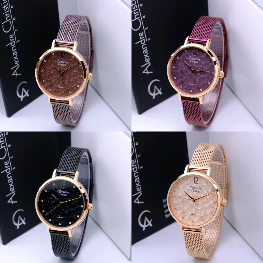 Jam Tangan Wanita Alexandre Christie AC 2728 / AC2728 - Original Garansi Resmi