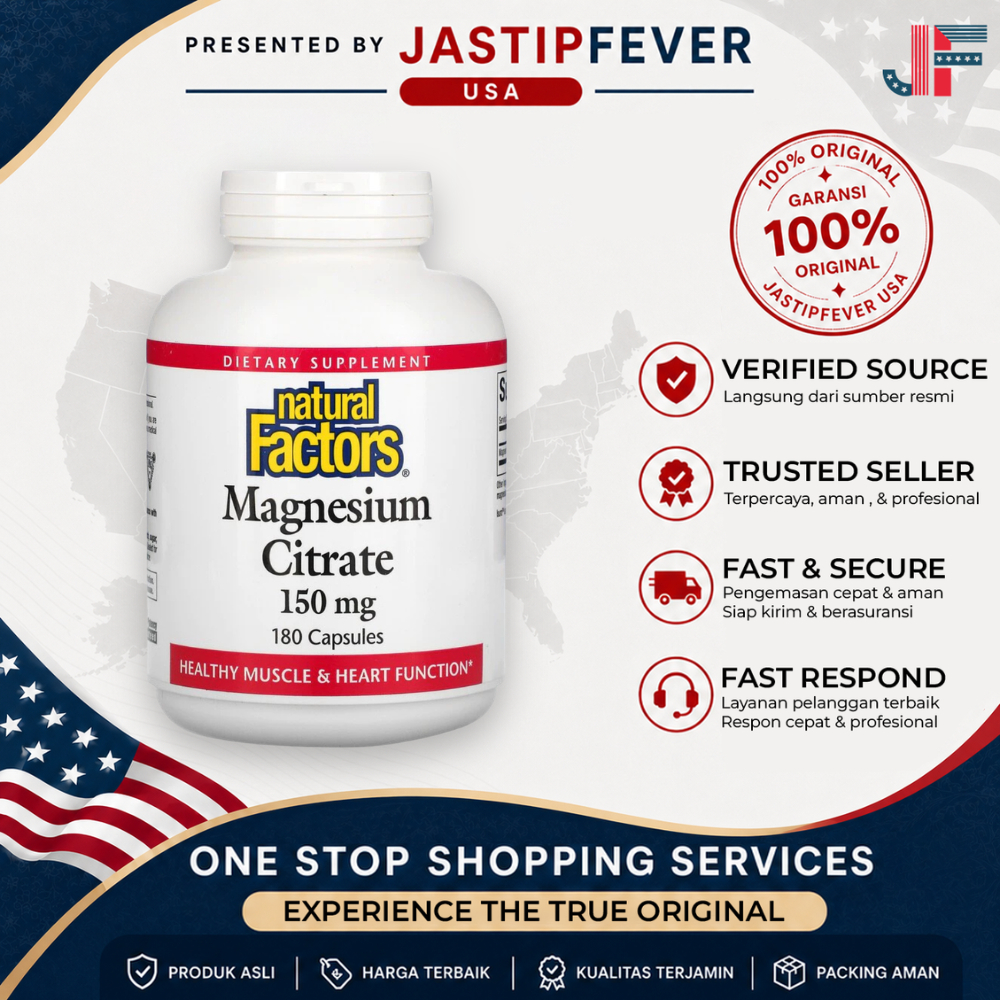 Natural Factors Magnesium Citrate 150 mg