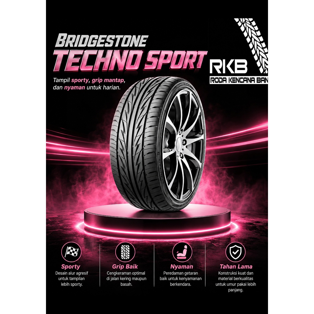 Bridgestone Techno Sport Uk 205/45 R17
