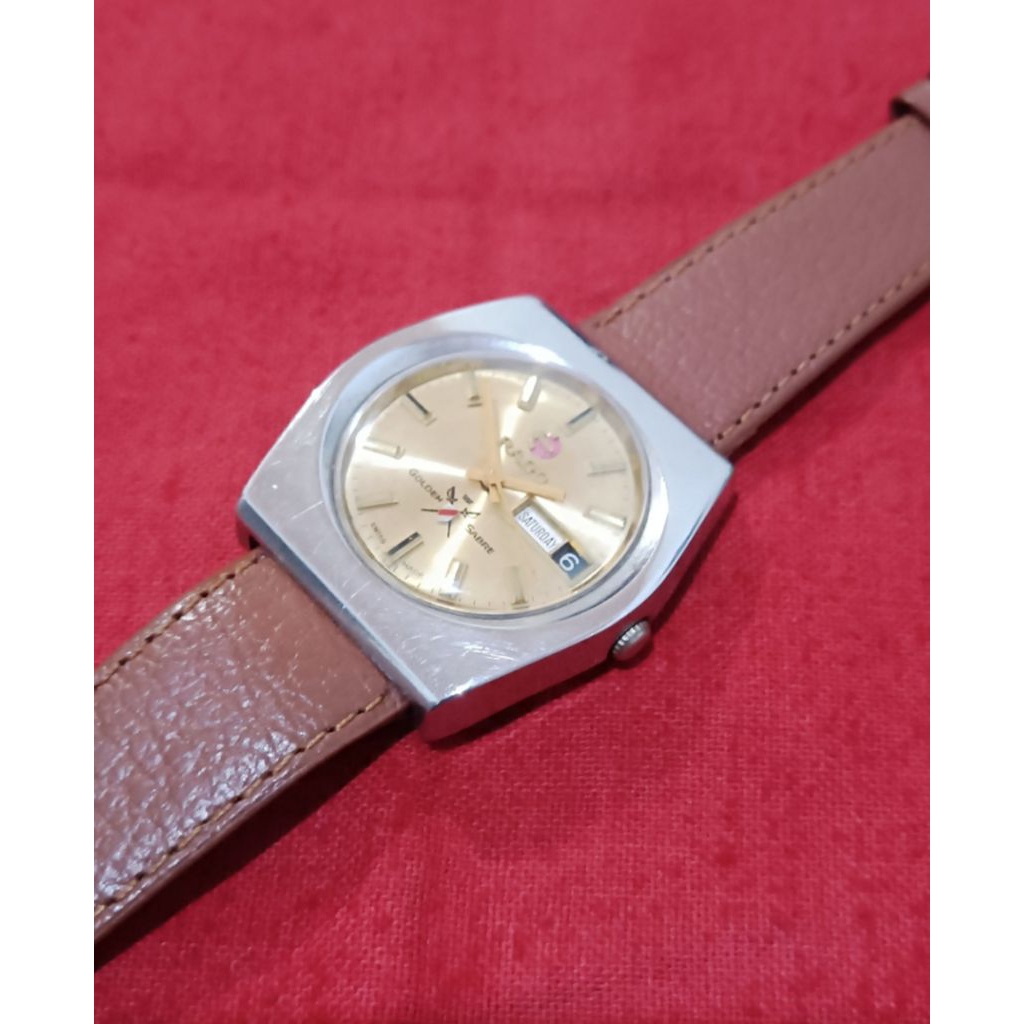 vintage rado golden sabre