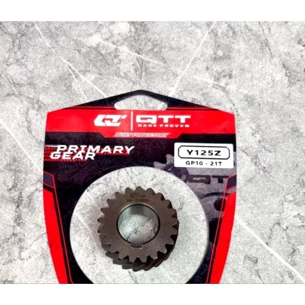 GIGI PRIMER YAMAHA 125Z MATA 21T GEAR PRIMER YAMAHA 125Z 21T QTT