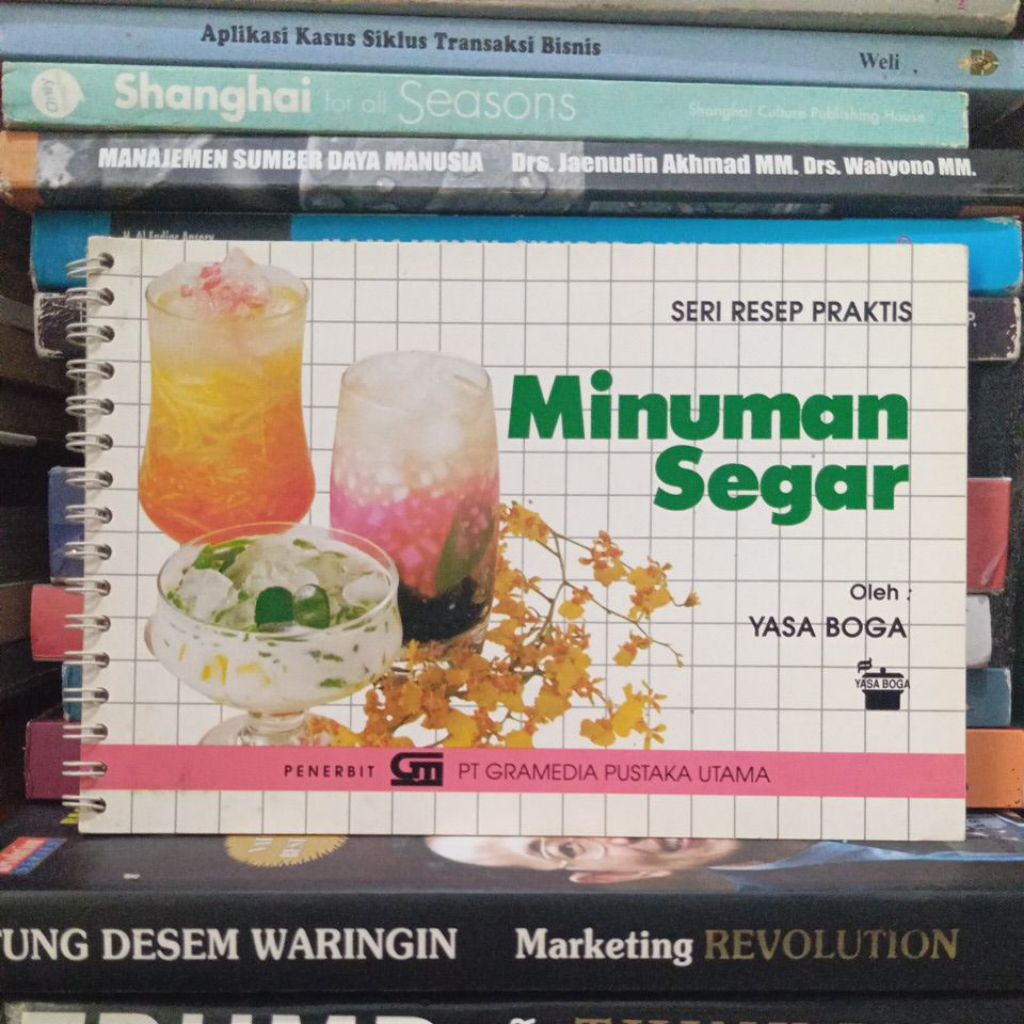 Buku Resep Minuman " Minuman Seger " SERI RESEP PRAKTIS