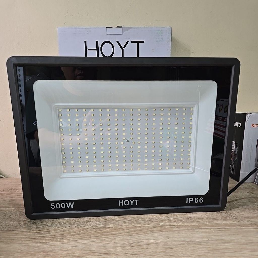 HOYT LAMPU SOROT LED 500W / LED TEMBAK SOROT LED 500 WATT