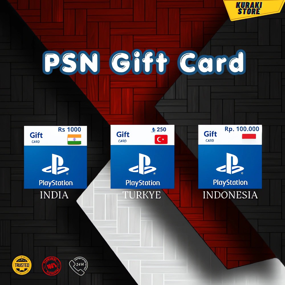 Wallet Playstation Network 250 TL - 1000 TL  PS4 PS5 Region Turkey Turki Digital game
