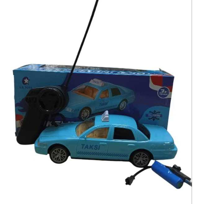 Mobil Taksi Indonesia Remote Control Mainan Mobil Remot Taksi Biru Bluebird Baterai Charger (Bisa CO