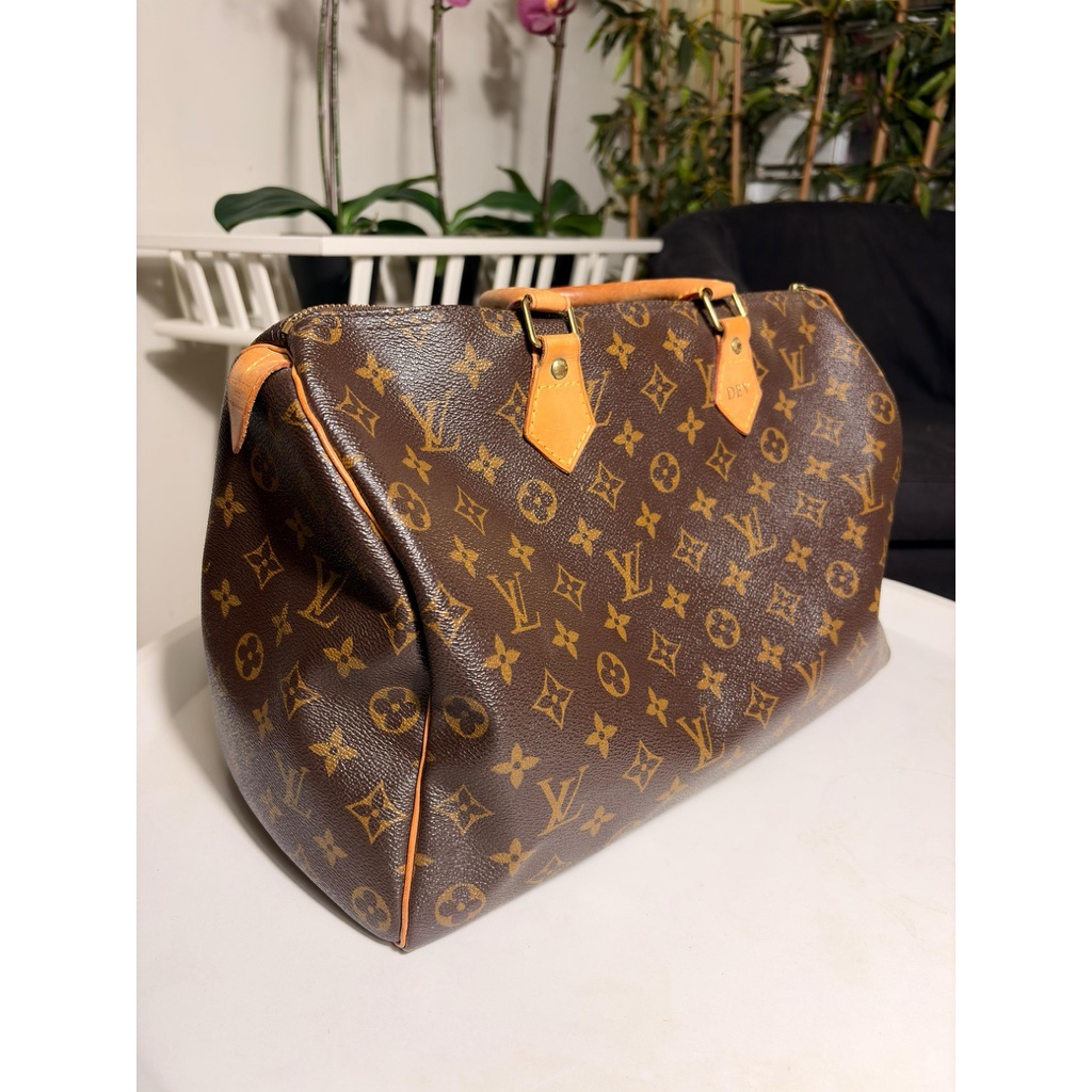 Louis Vuitton Speedy Bag Authentic Original Full Paper